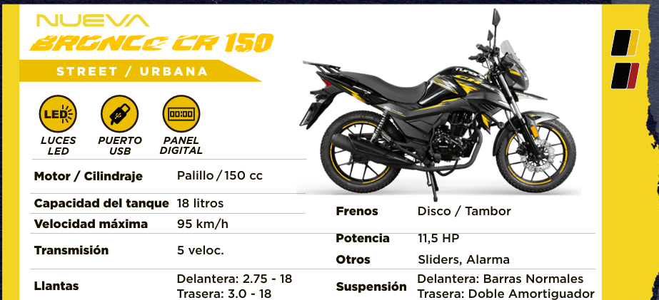 Tundra Bronco CR 150